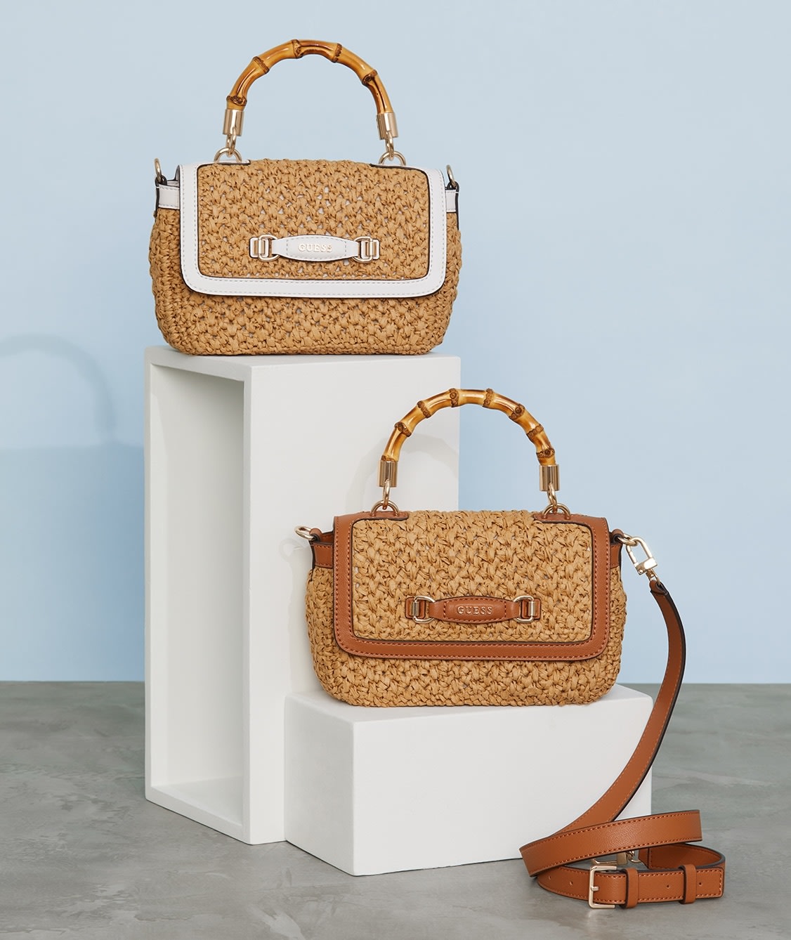 Shop the It-Bag featuring bamboo and wicker.