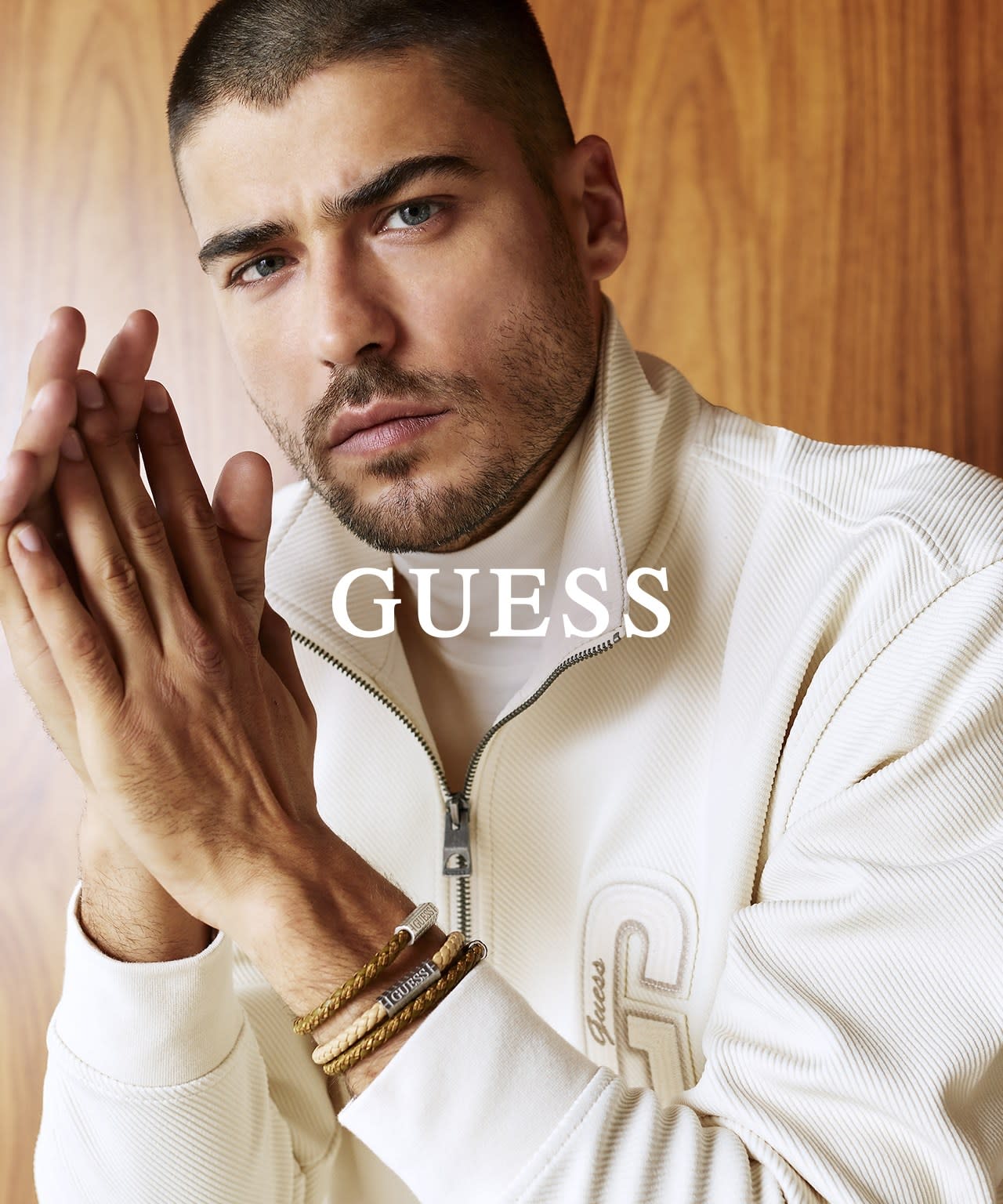 Shop our latest GUESS Men’s collection. 