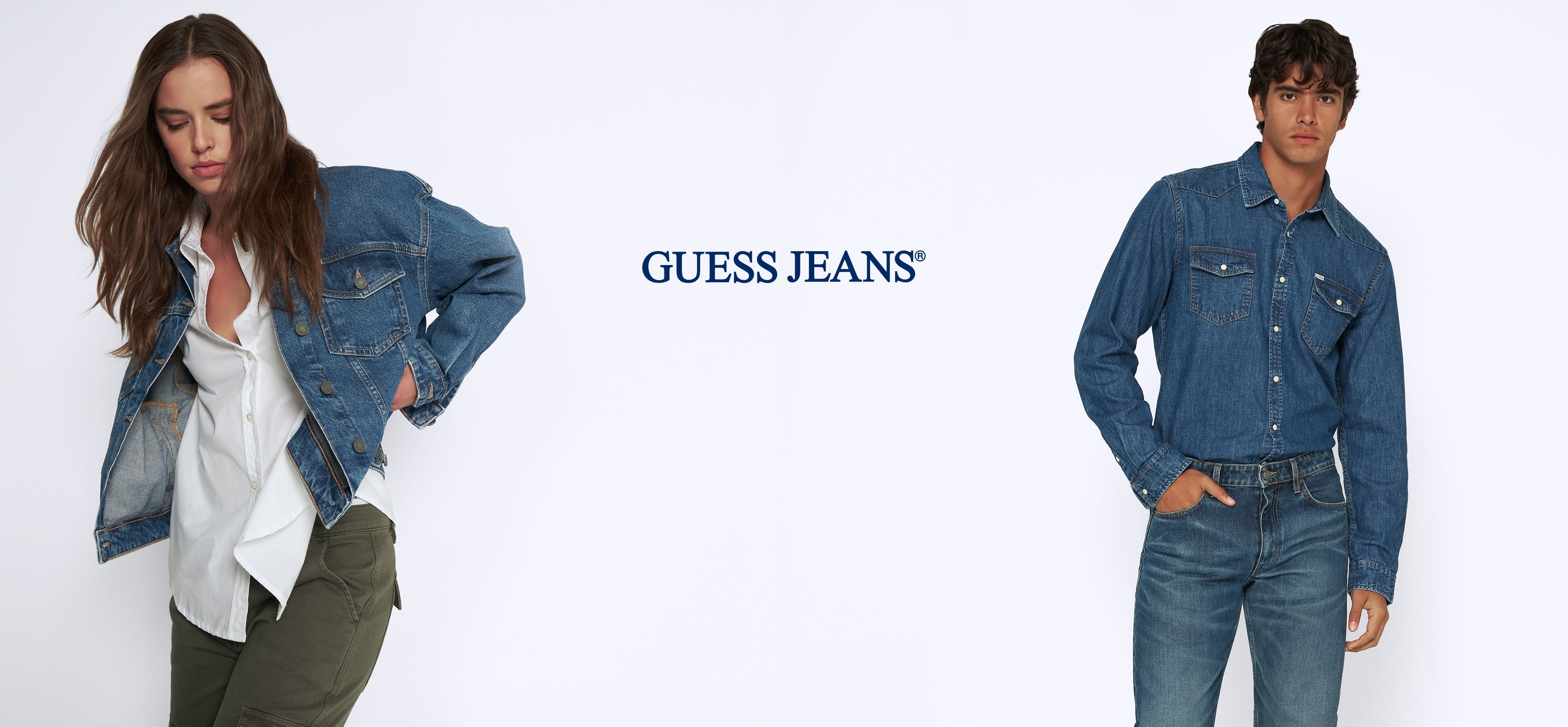 Discover GUESS Jeans: The Next<br> 40 years of denim for women and men.