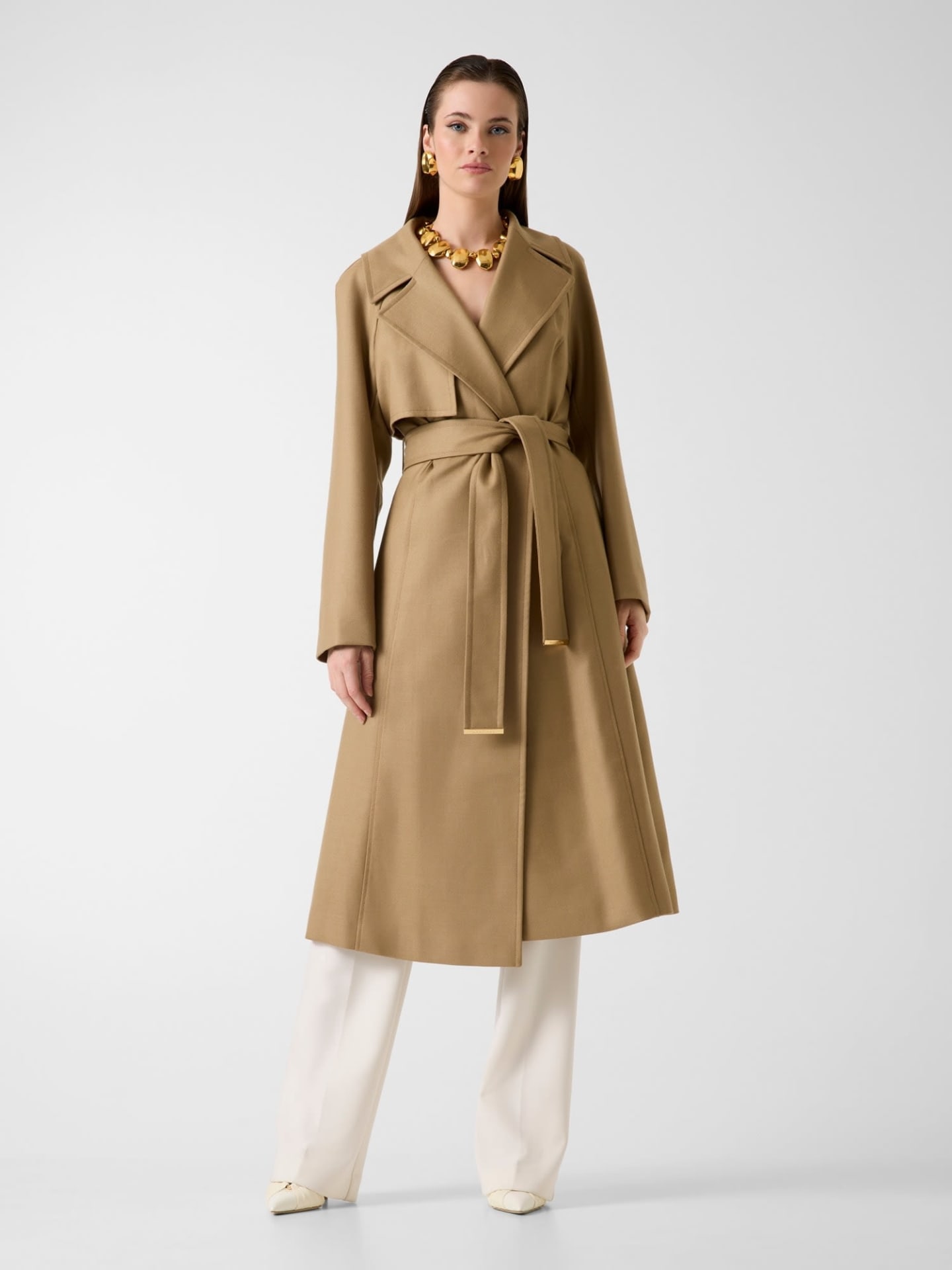 MARCIANO by GUESS® Marciano yün karışımlı trençkot