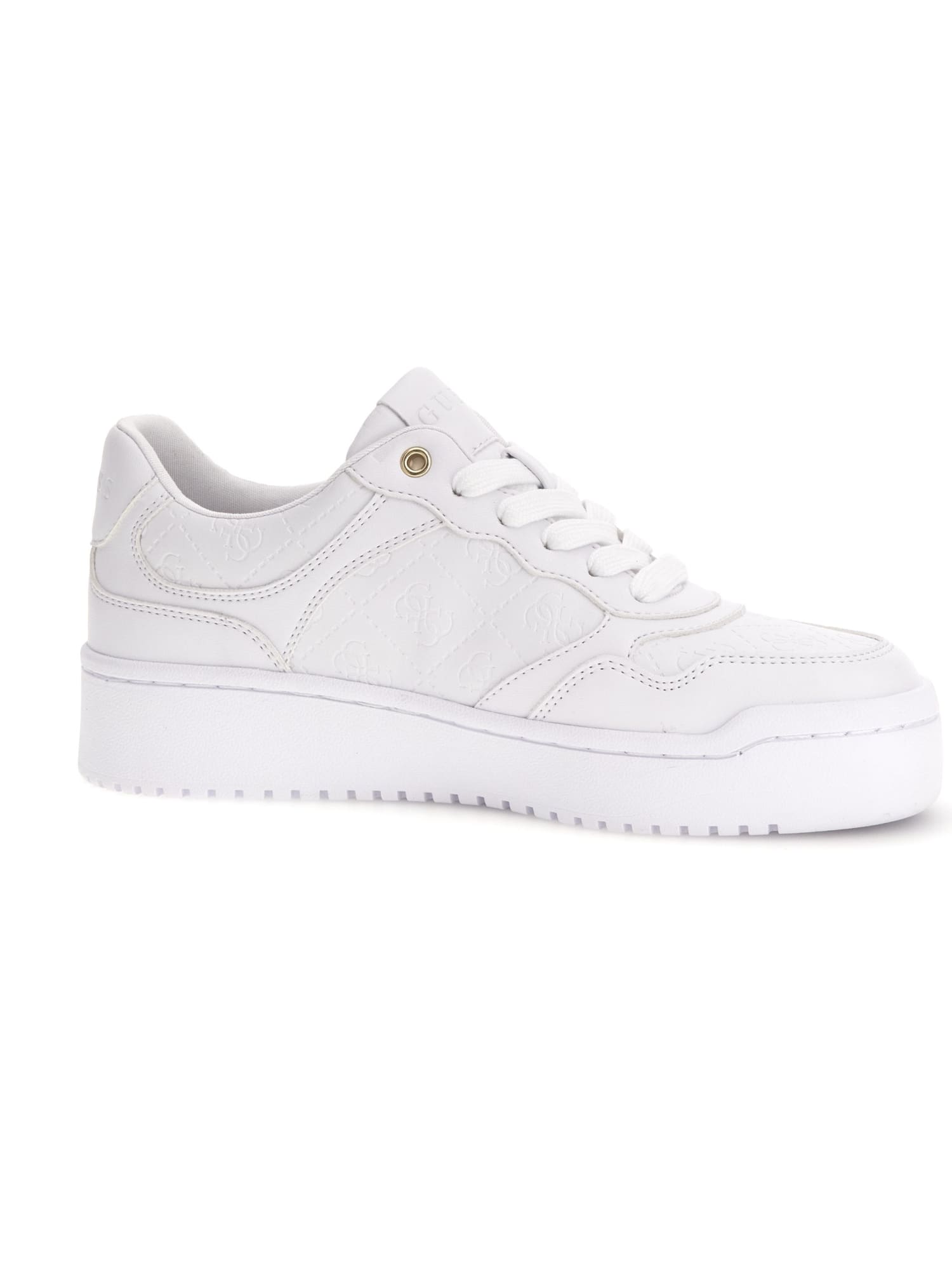 Y997 gfc GN7-200 Gloss TBL QM アウトレット GUESS® Miriam üçgen logolu sneaker Kadın