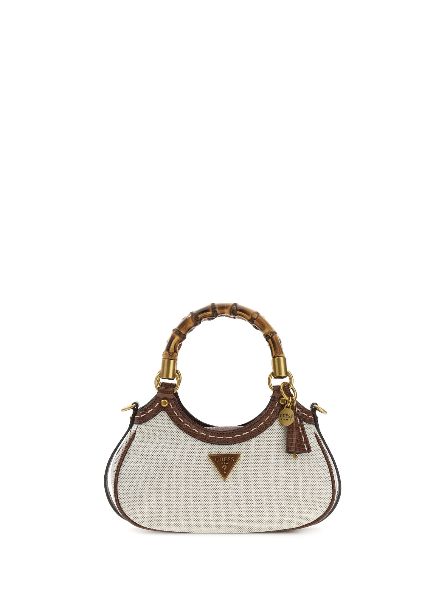 GUESS® Zabry Bamboo Handle Handbag