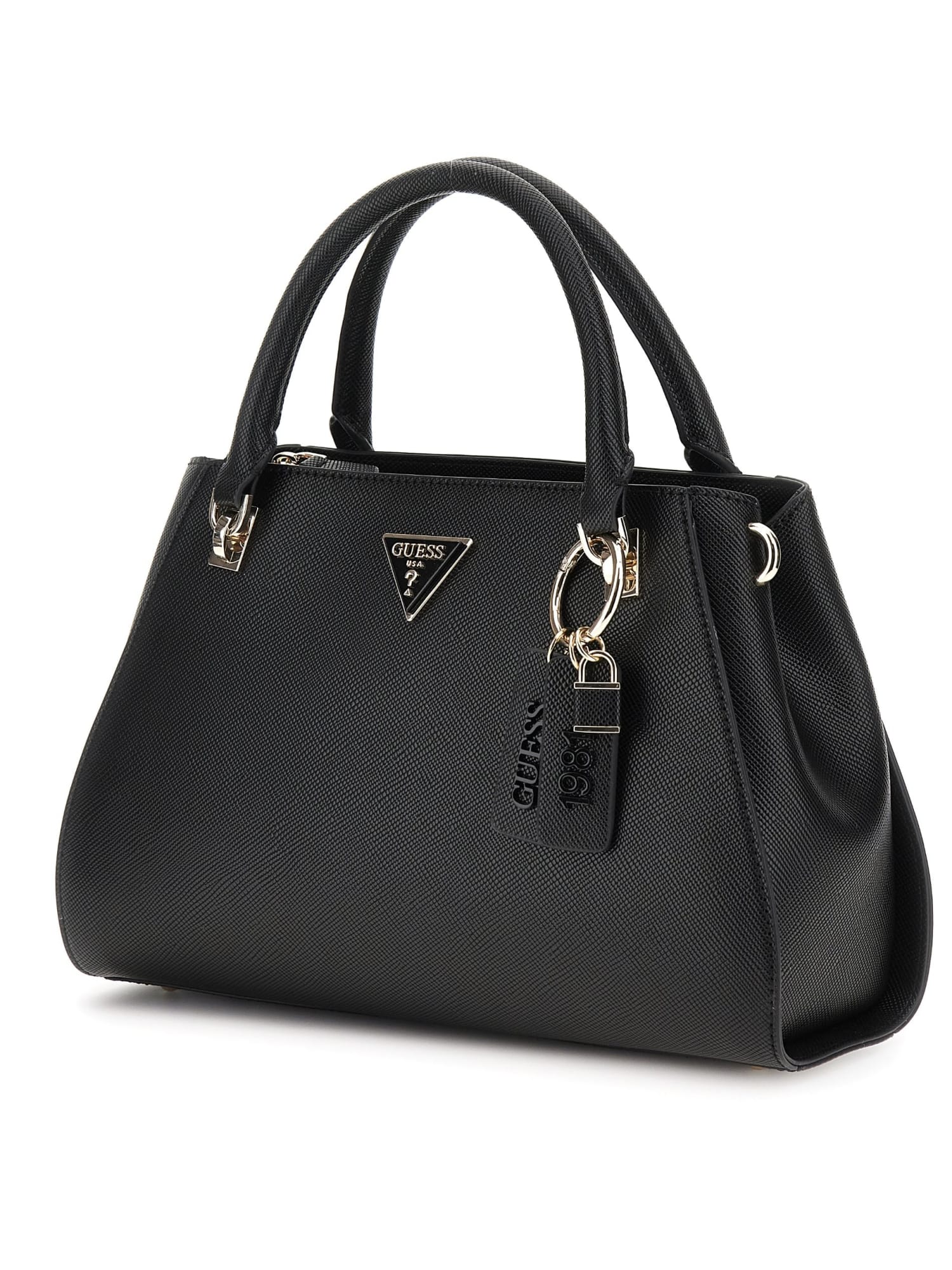 GUESS® Noelle Saffiano el çantası Kadın