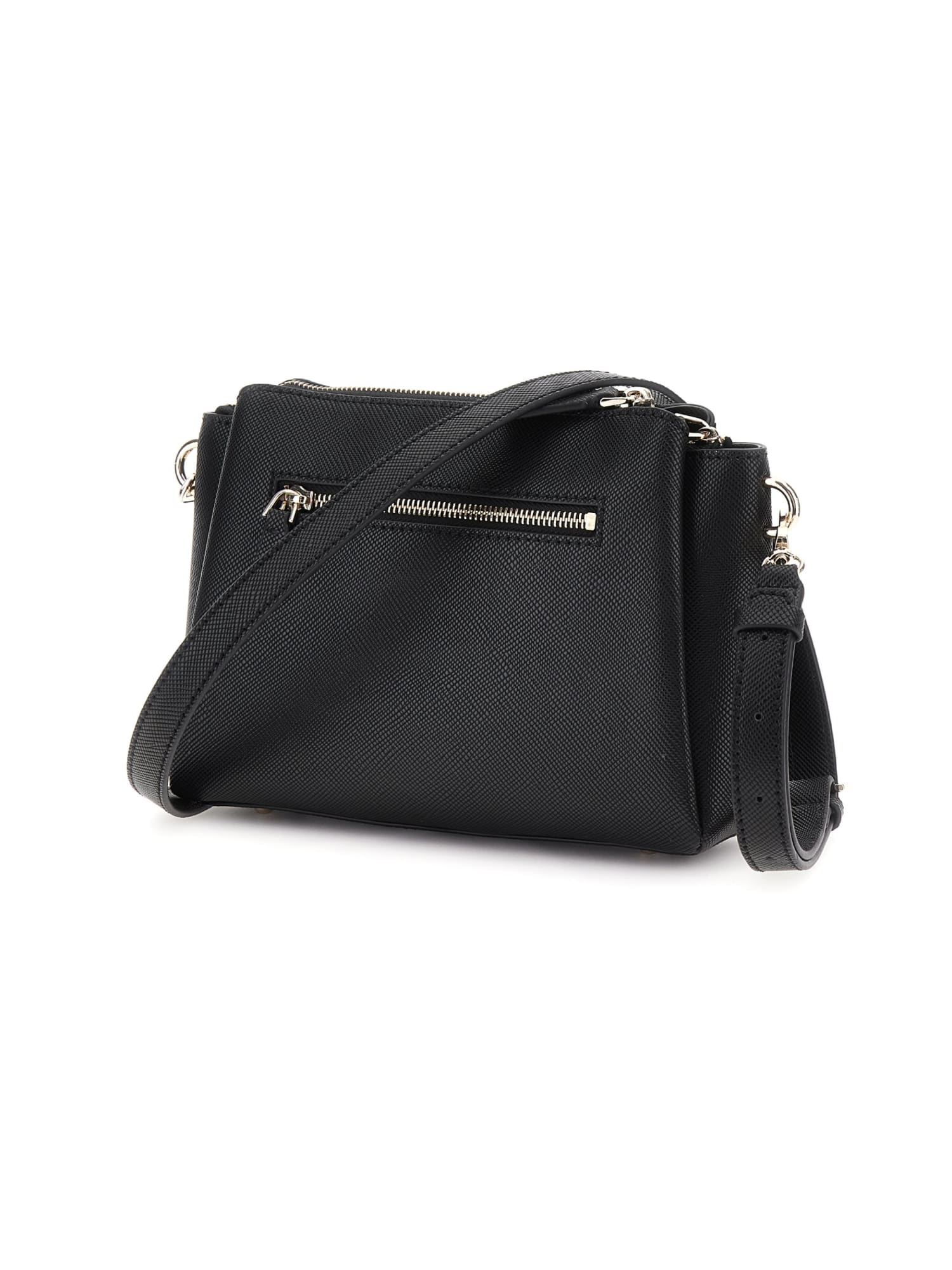 GUESS® Noelle Saffiano omuz çantası Kadın