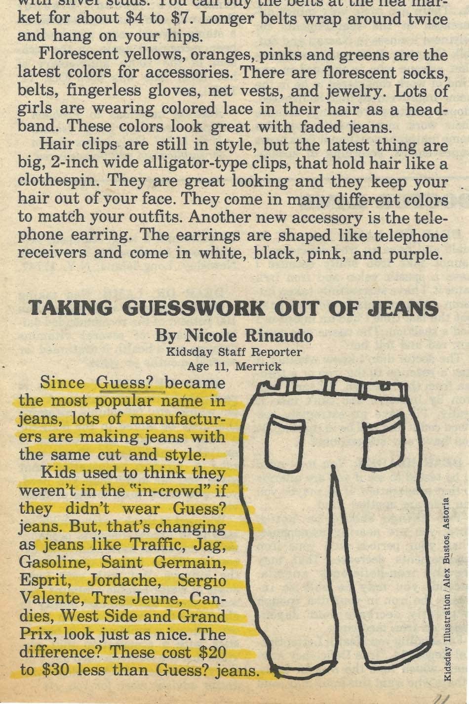 GUESS Jeans  The last 40 years of denim