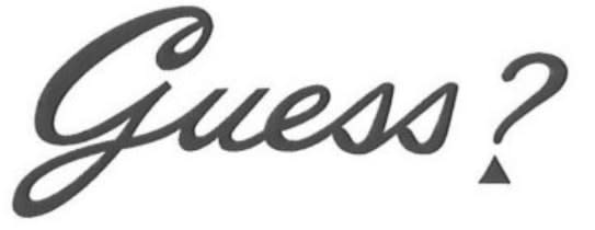 GUESS logo trademark