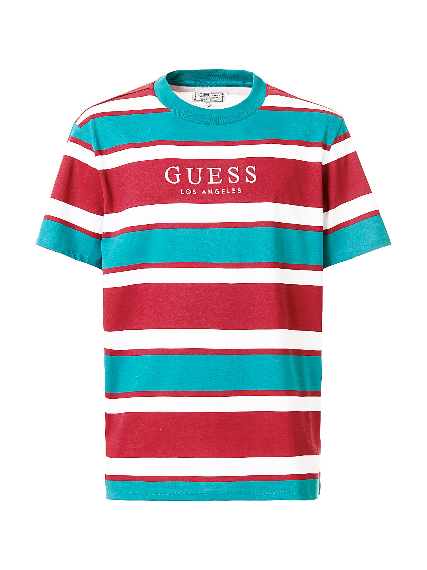 womens guess striped t shirt