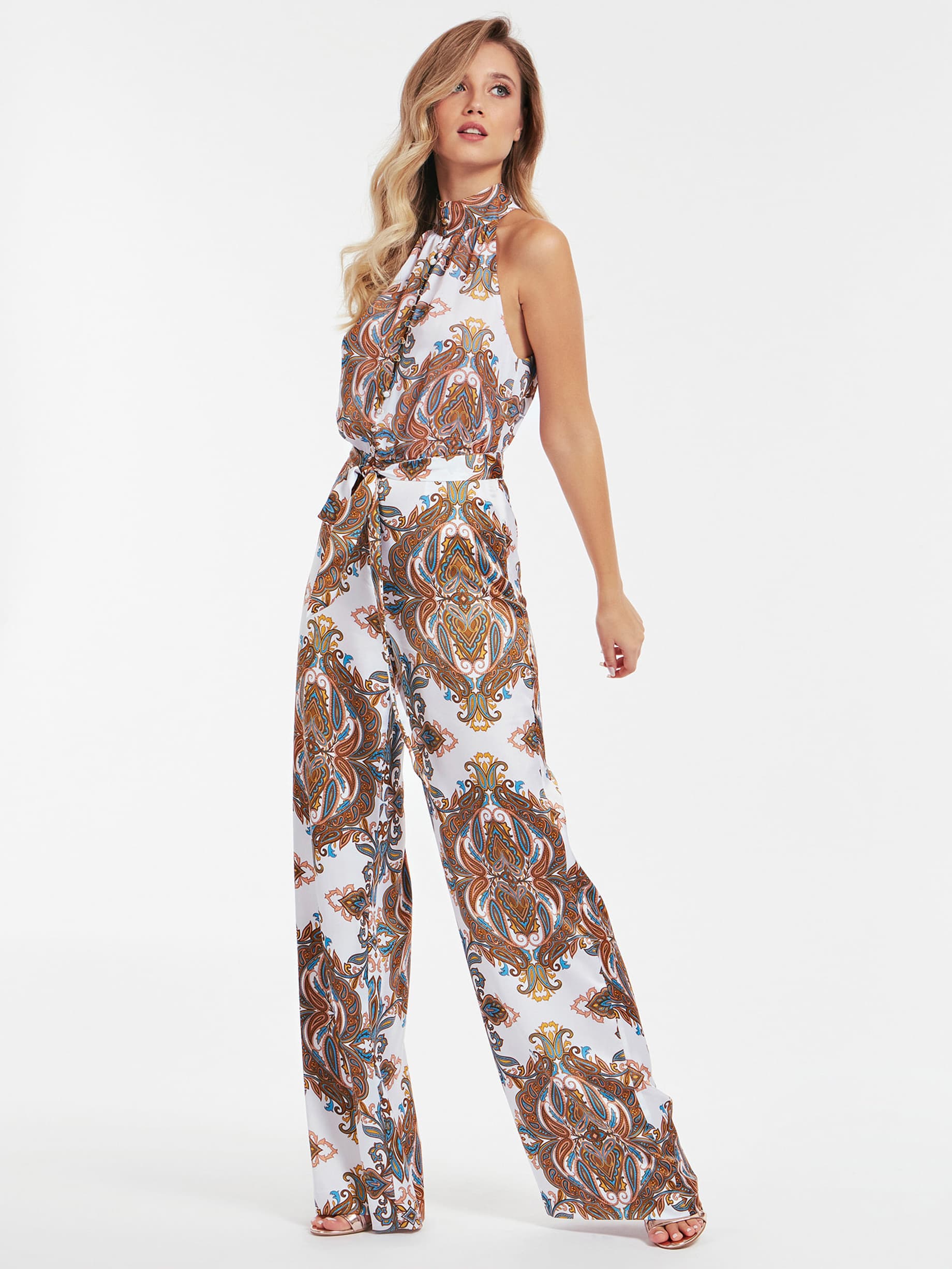 marciano white jumpsuit