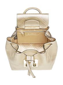 guess gold backpack