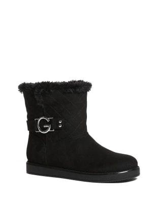guess black booties