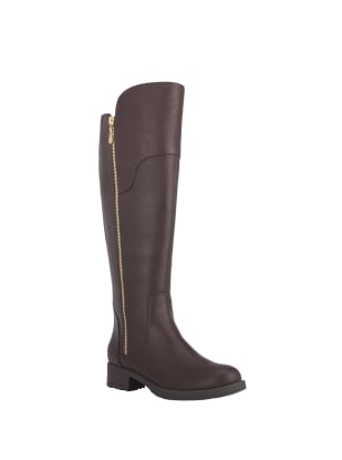 guess burgundy boots