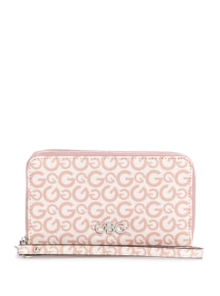 guess wallet pink