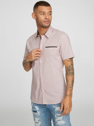 Men S Casual Dressy Button Up Shirts G By Guess