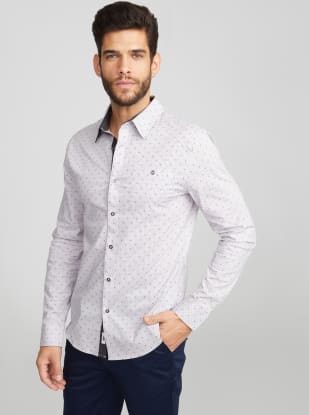 guess men's dress shirts