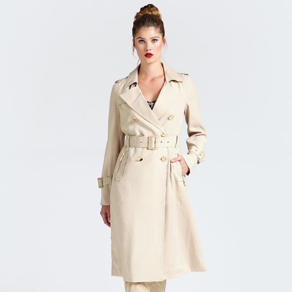 Trenchcoat Mit Gurtel Guess Eu