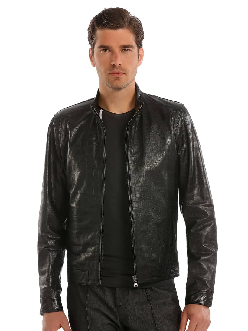 marciano guess leather jacket