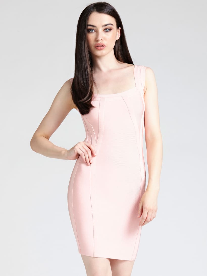 marciano pink dress