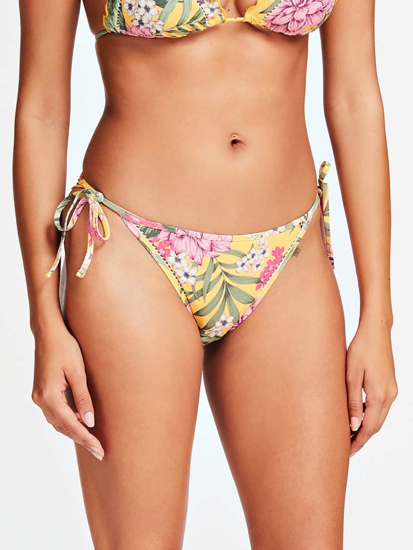 flower print bikini
