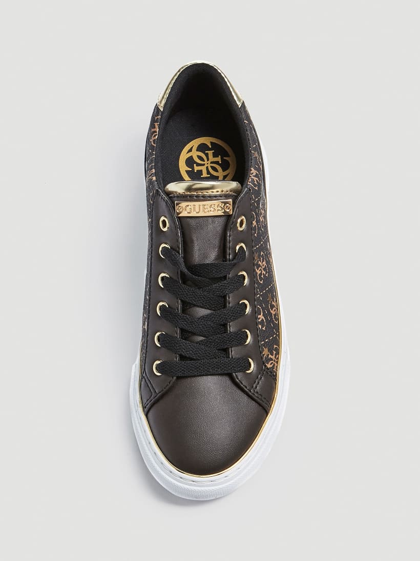 guess grooved sneakers