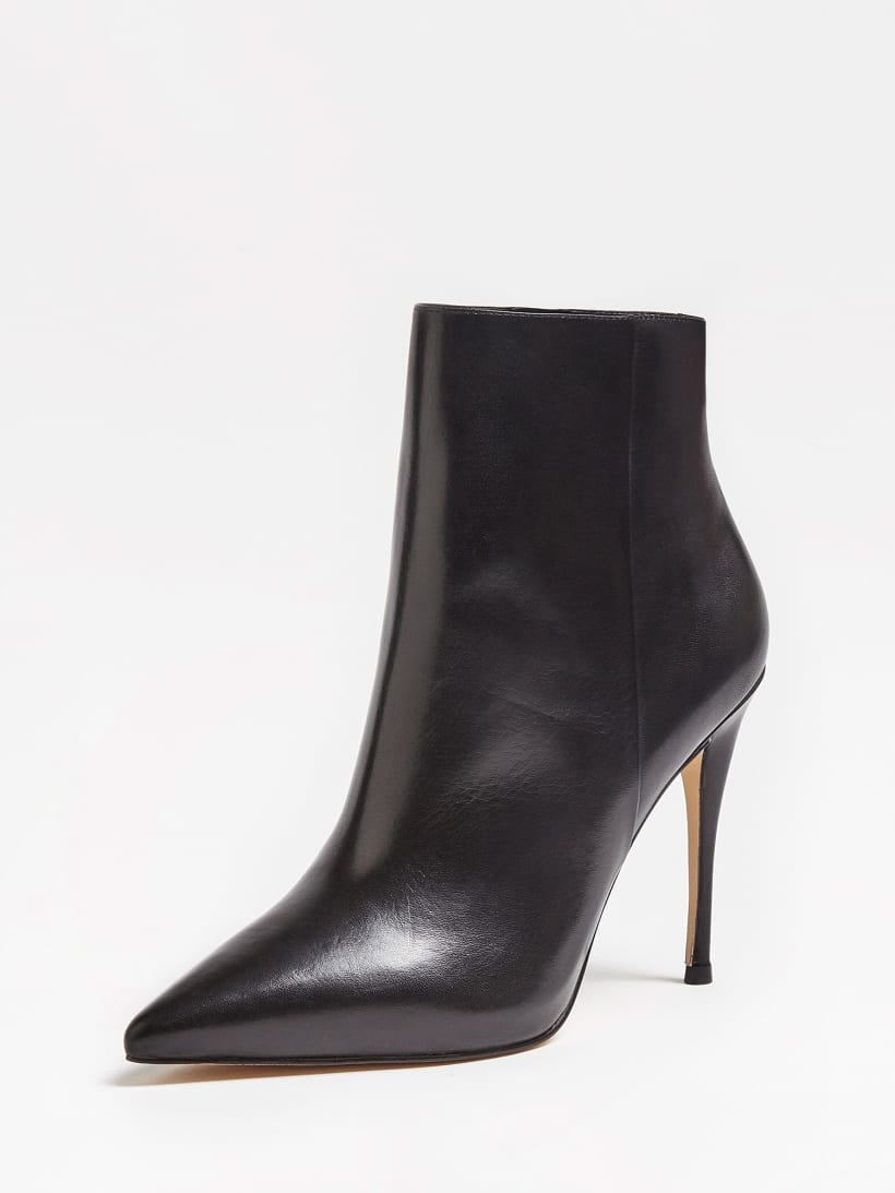 guess leather ankle boots