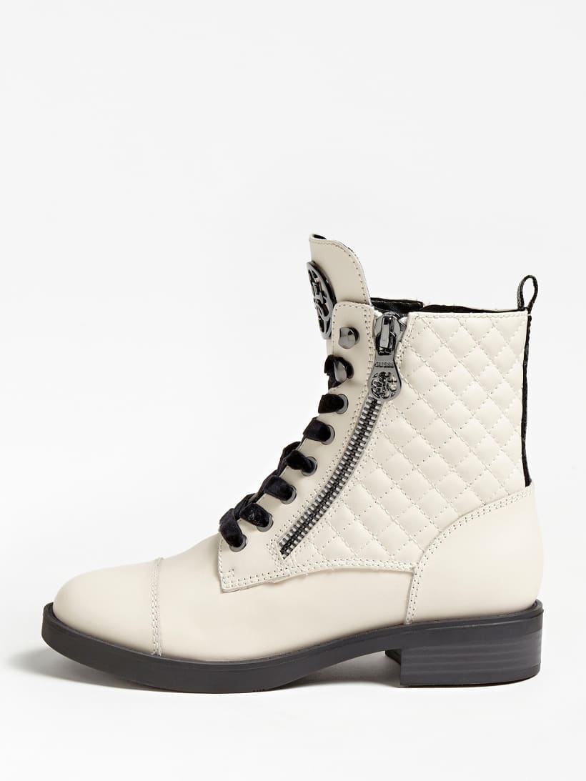 guess boots white
