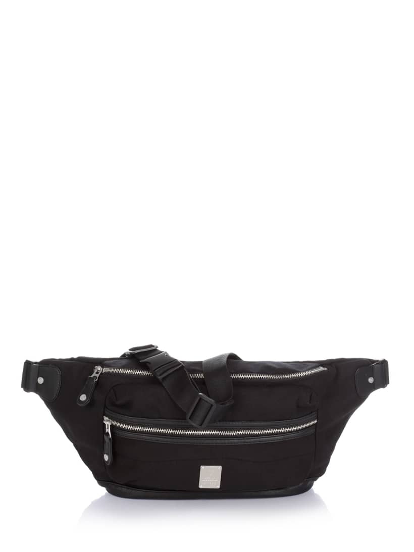 guess bum bag black