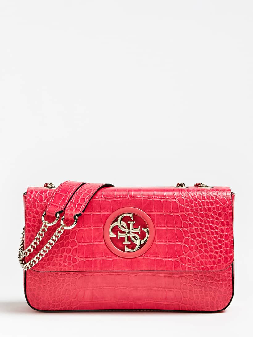 guess red crossbody