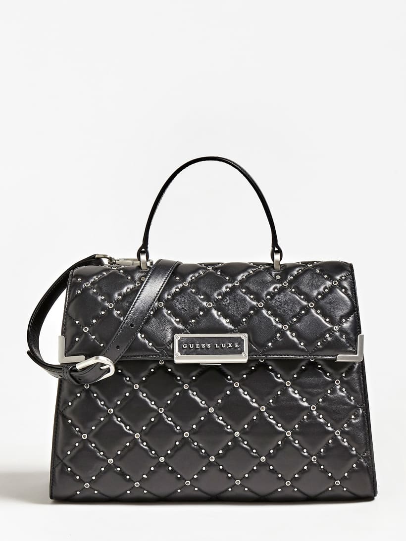 guess luxe black bag