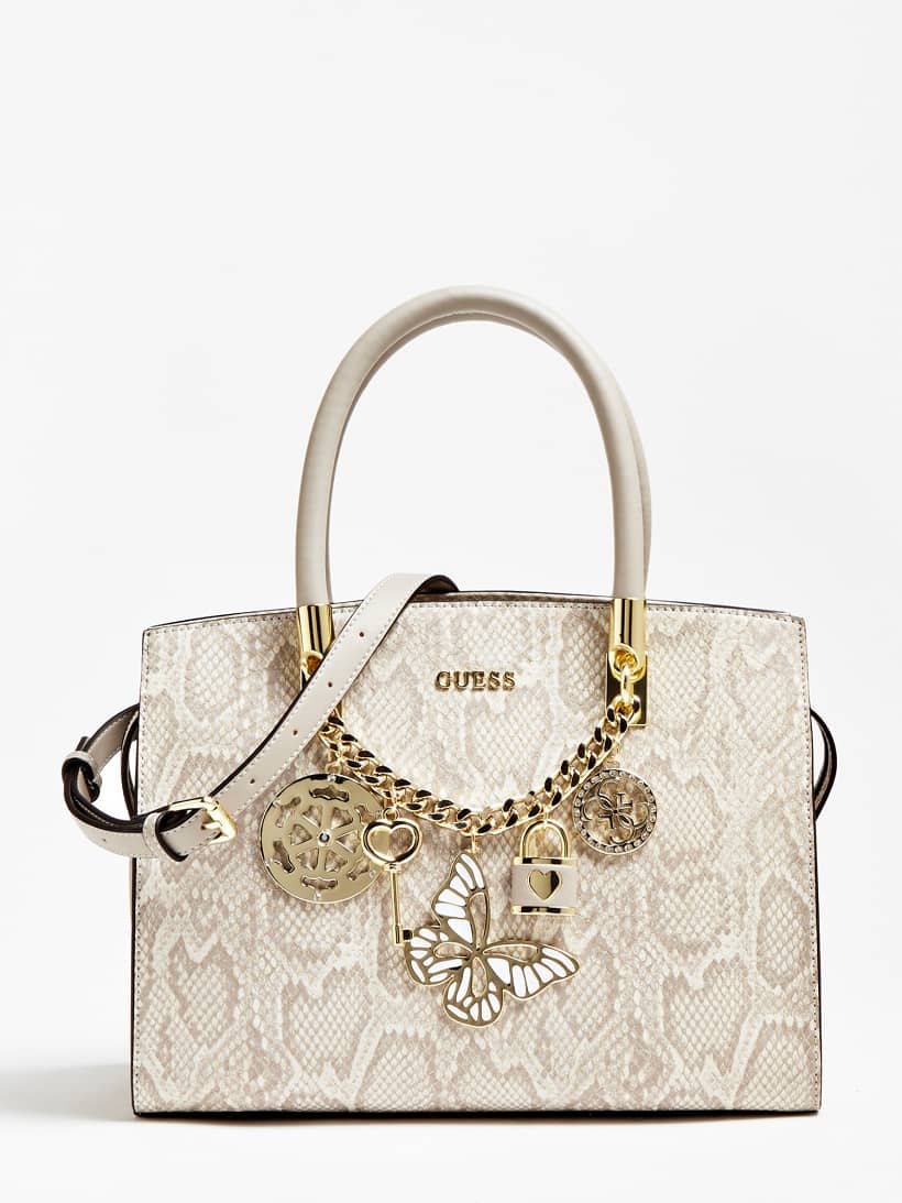 guess python handbag