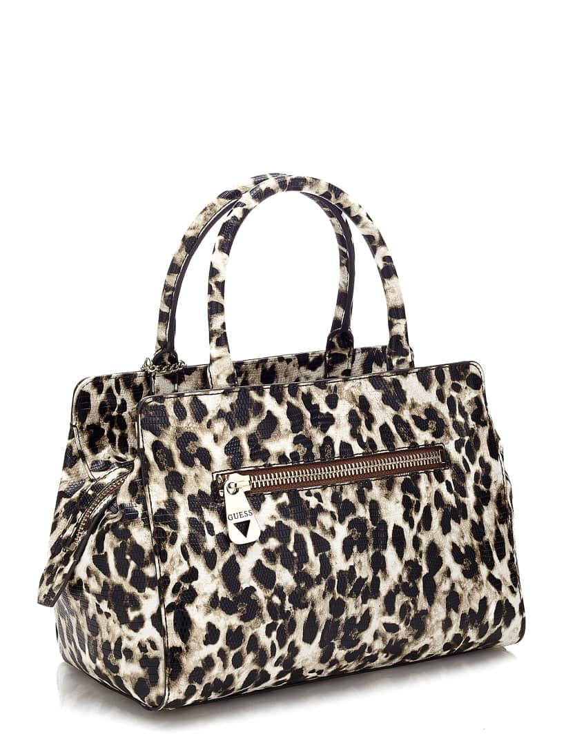 guess animal print bag