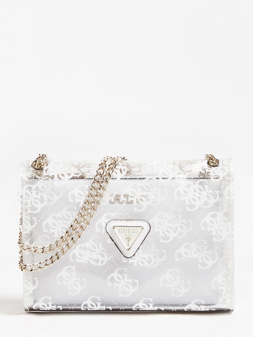 guess transparent bag