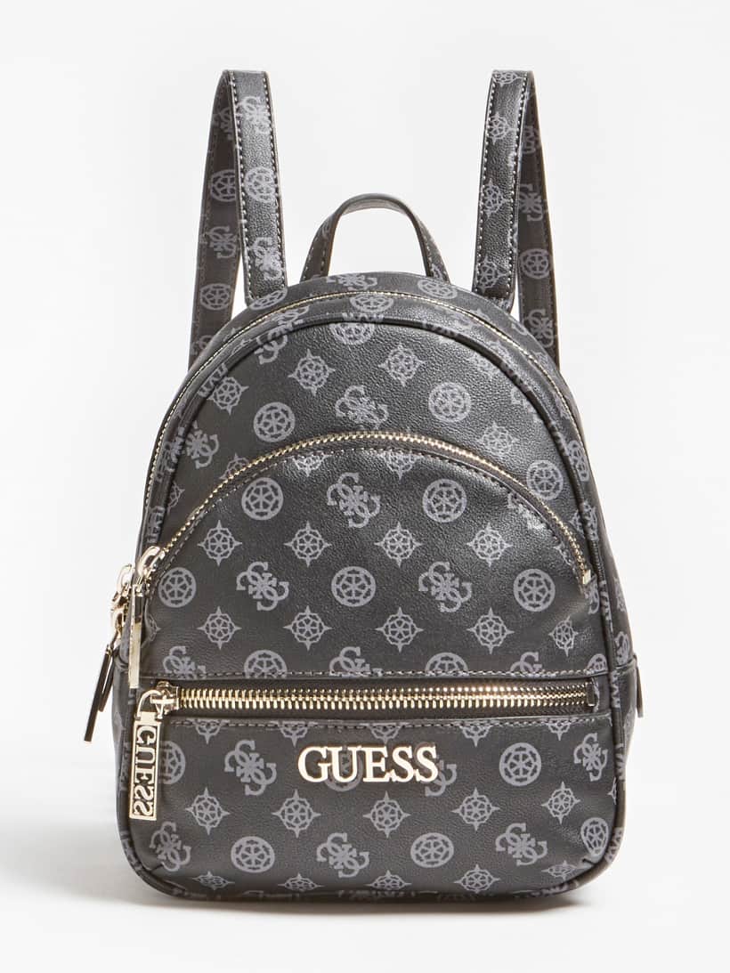 guess grey backpack