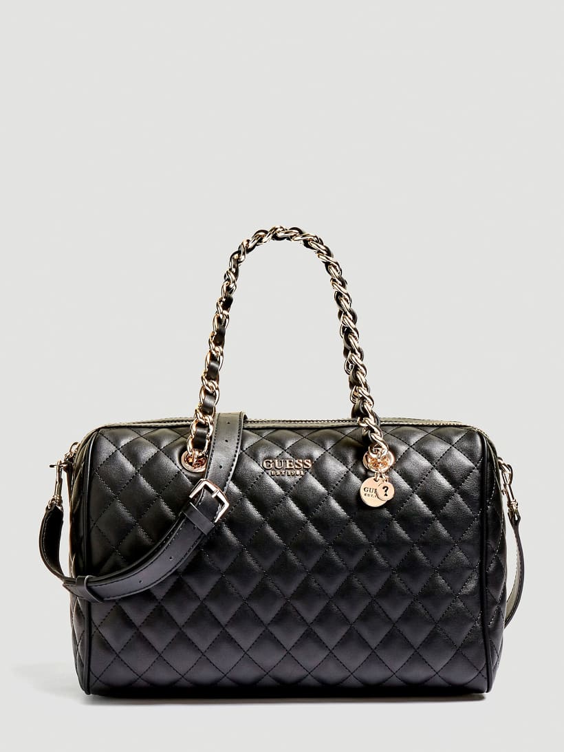 bolso acolchado guess