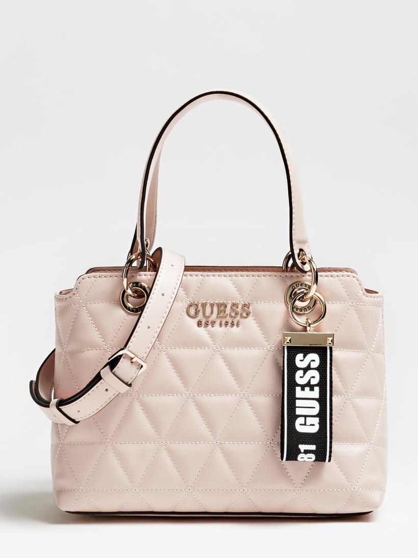 guess quilted shoulder bag