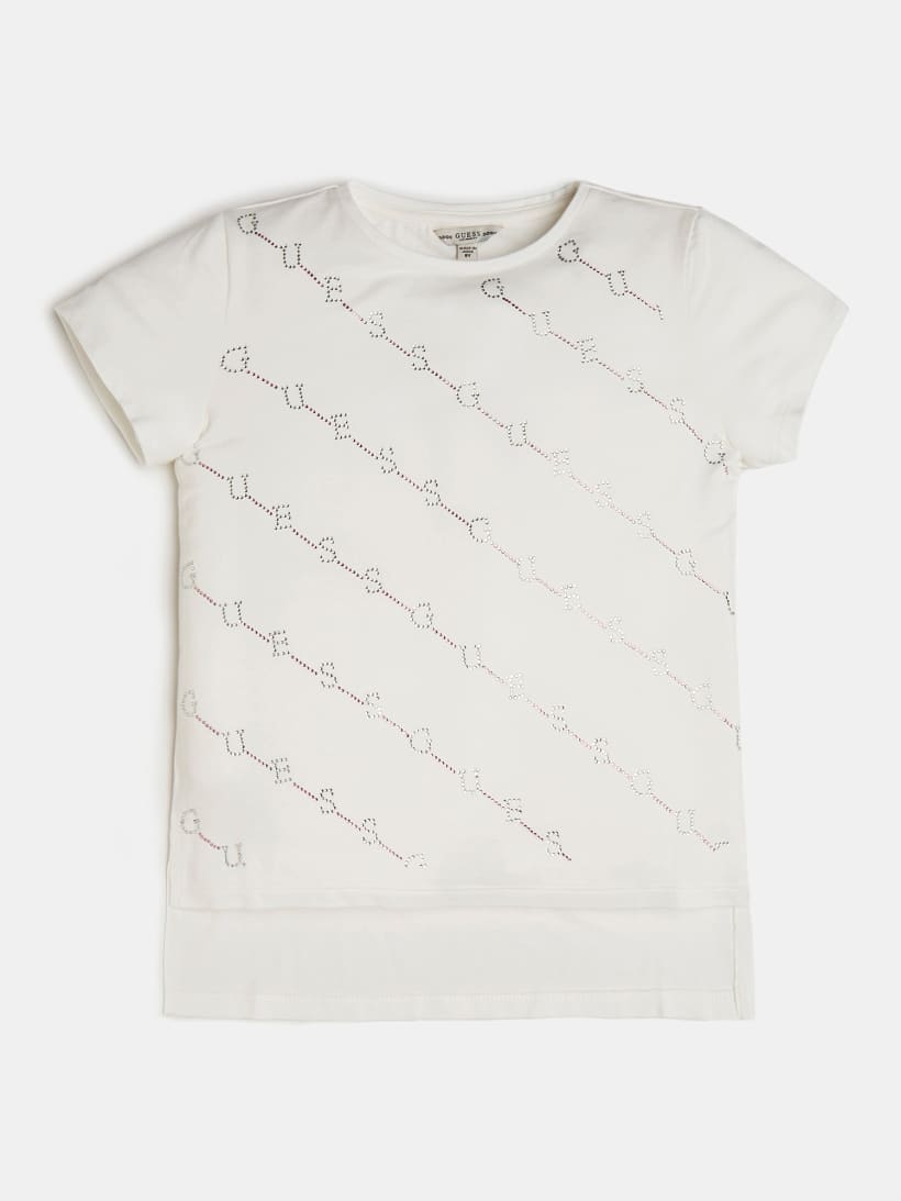 white t shirt guess
