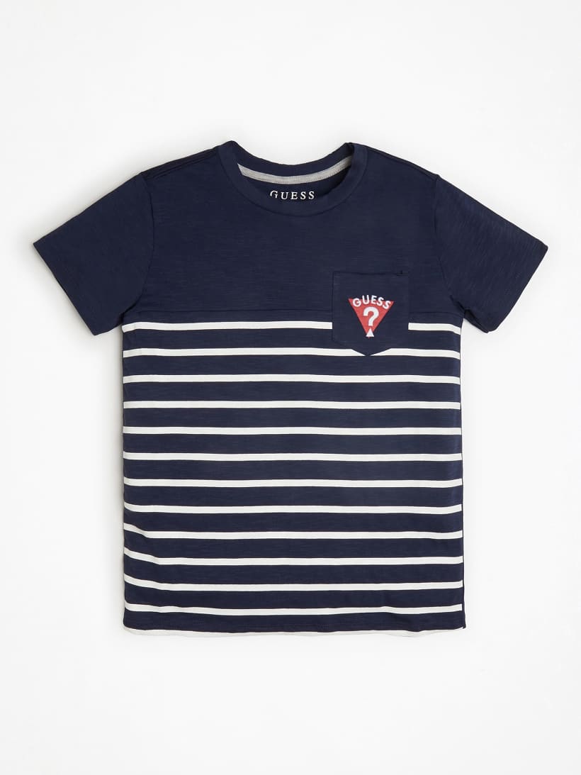 guess striped t shirt