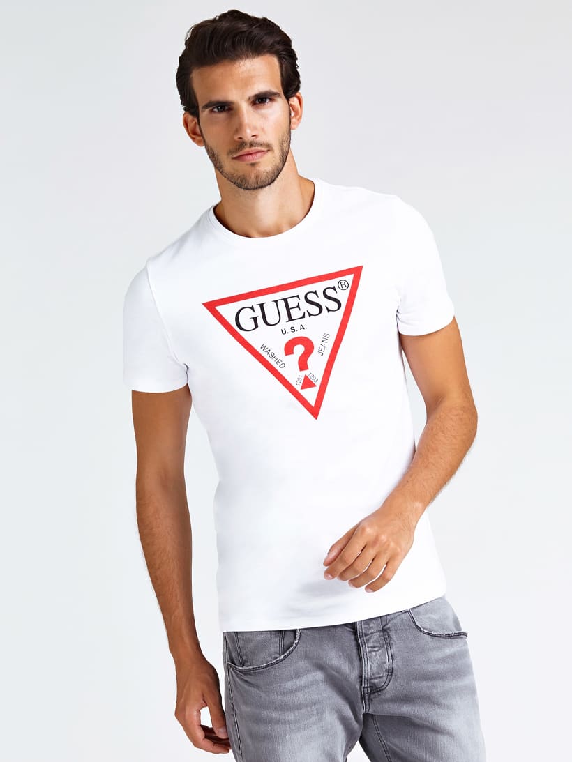 privado Distribución Geografía camiseta guess logo reflectante -  pazoascasas.es
