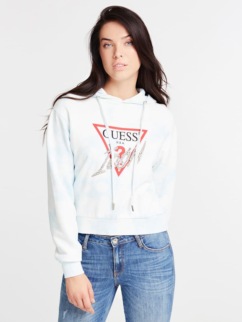 guess icon logo sweatshirt