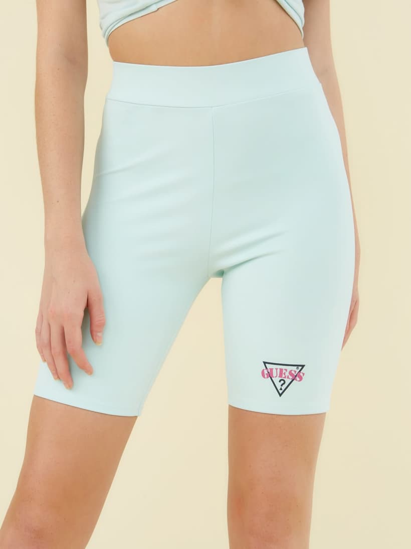 guess biker shorts