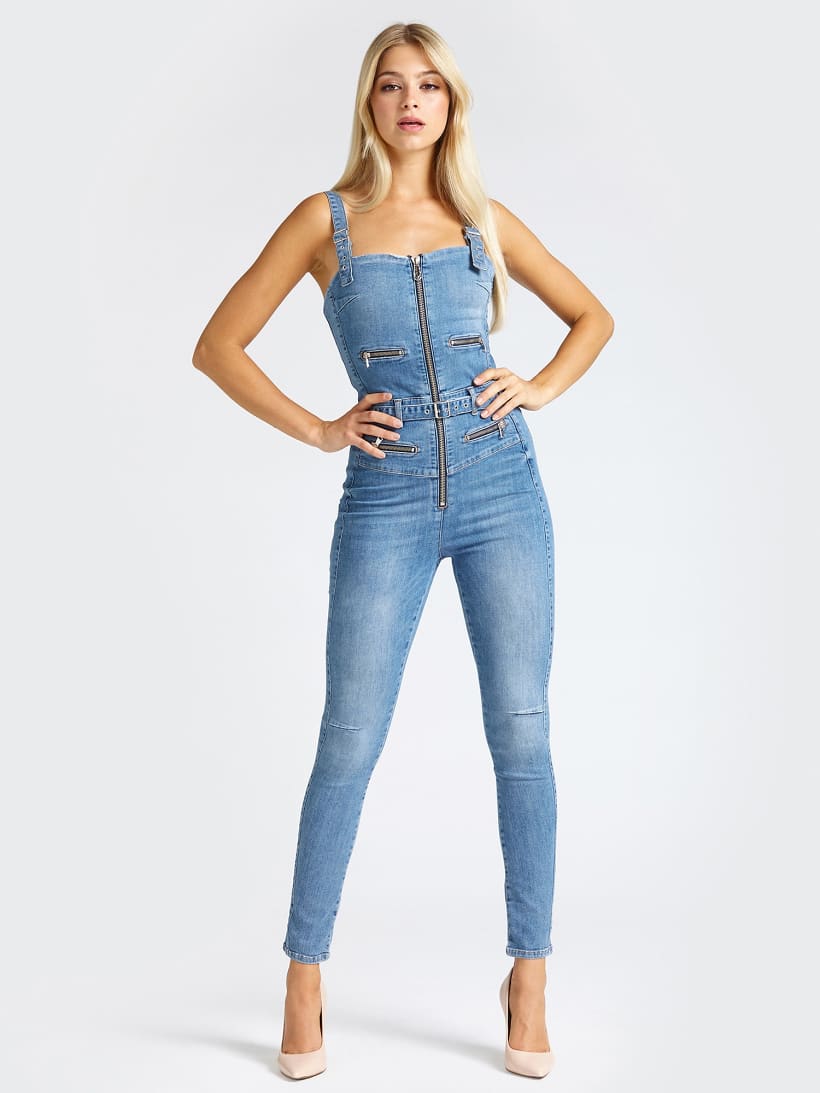 jumpsuit guess denim