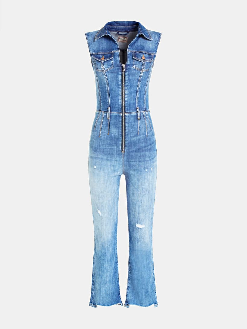 jumpsuit jeans guess