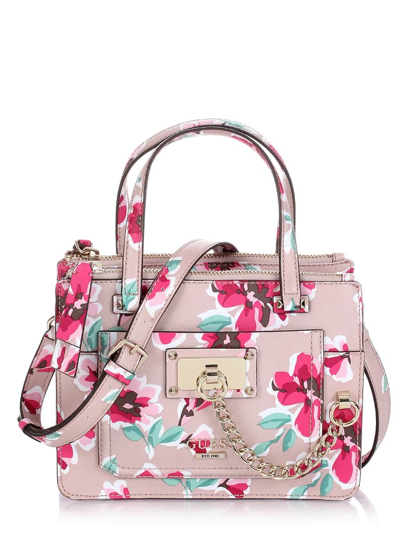 ...SHOULDER BAG | Guess Midge Floral Crossbody Bag Handbag Travel Shopper T...